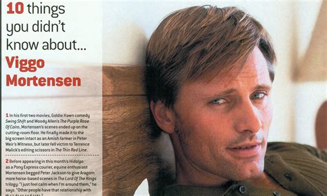 viggo mortensen scar|10 things you didn’t know about Viggo Mortensen